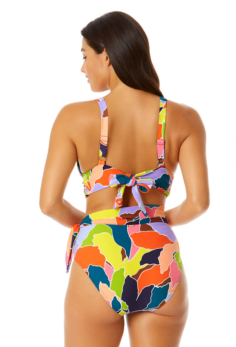 Cabana Party Asymmetric Ring Bralette Bikini Top - Size Medium – Sun & Sand  Beach Boutique